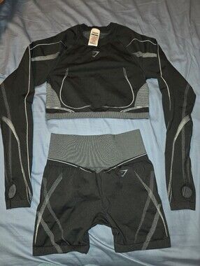 Gymshark x Analis Cruz Top & Shorts Set Size M